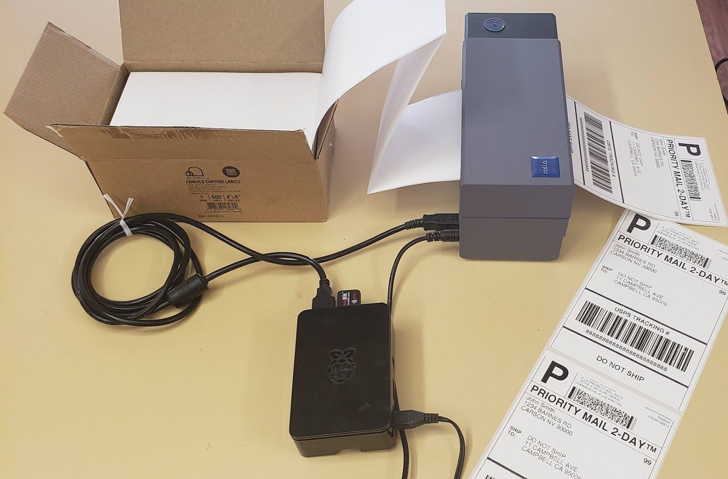 Wireless Printing with Rollo Thermal Printer