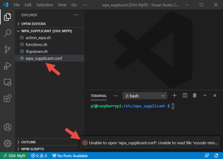 Remote Linux Administration using Visual Studio Code