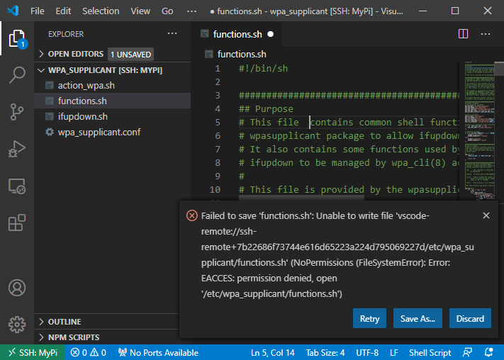 Remote Linux Administration using Visual Studio Code