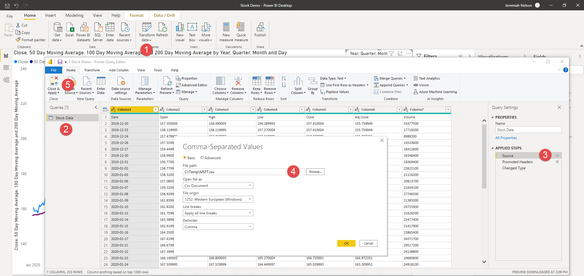 Using Python to Change Power BI's data source file