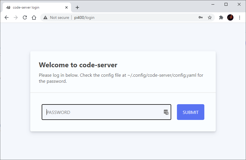 Interacting with the Raspberry Pi GPIO pins from a Web Interface