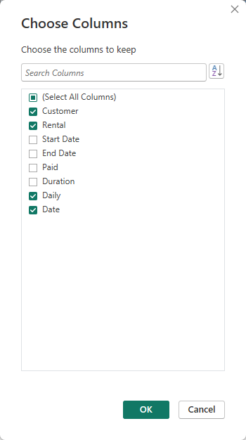 Date Scaffolding in Power BI