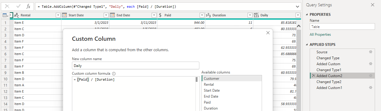 Date Scaffolding in Power BI