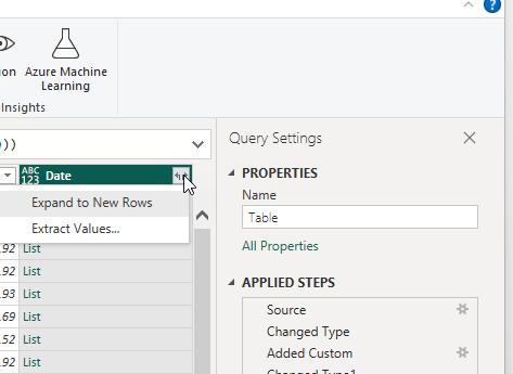 Date Scaffolding in Power BI